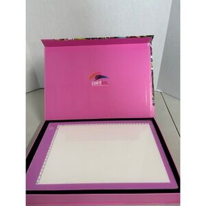 Paintinc A4-DC LED Drawing Tracing Pad Pink Light Box with Power Adapter New